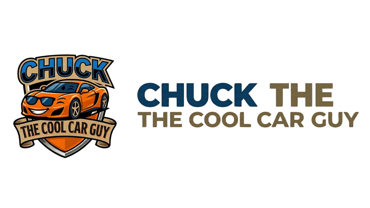 Chuck The Cool Car Guy Logo